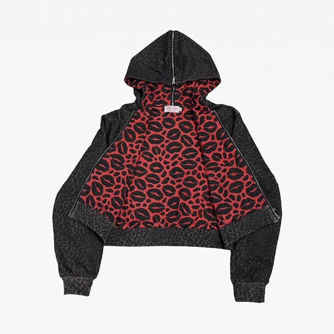 Kisses Zip Up Hoodie