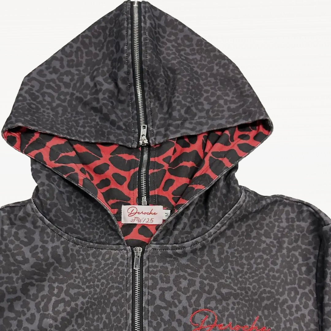 Kisses Zip Up Hoodie