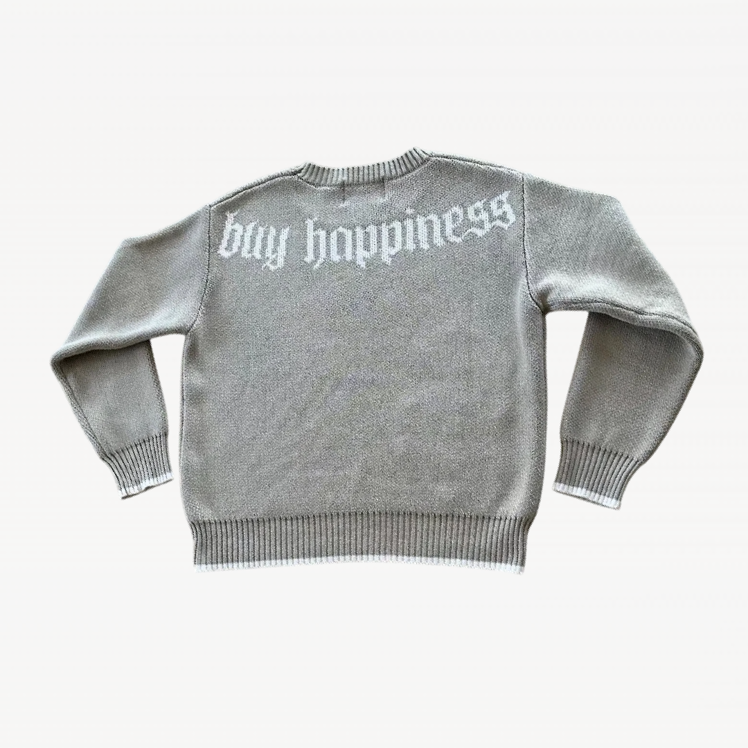 Cash Gray Sweater