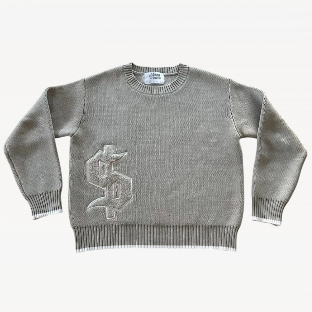 Cash Gray Sweater