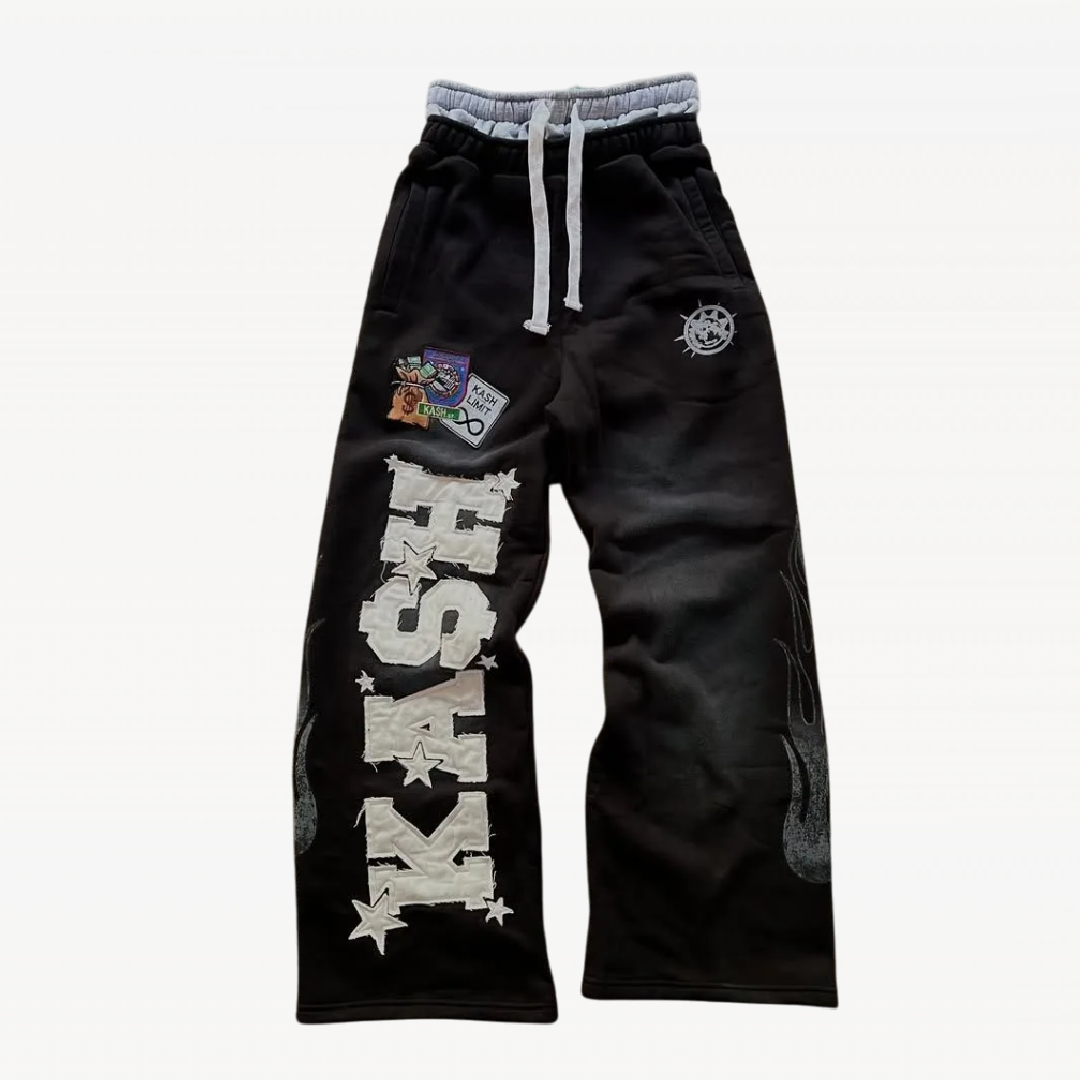 Money Double Waist Sweatpants