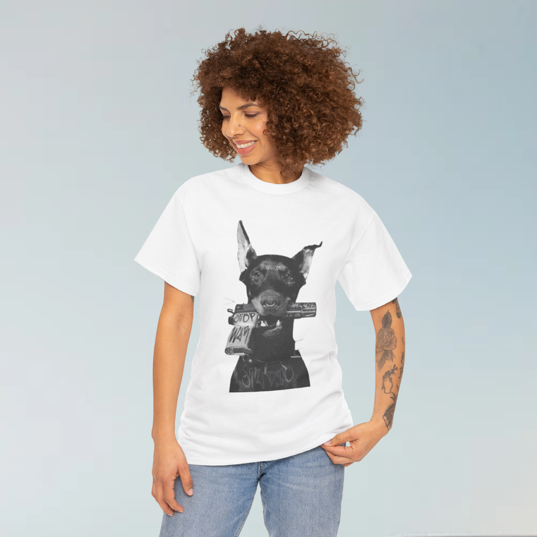 DORRES© Dobermann with a Gun Tee