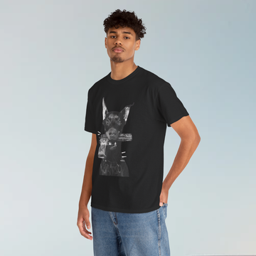 DORRES© Dobermann with a Gun Tee