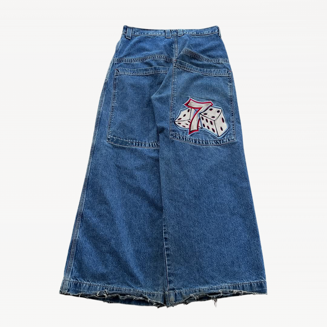 DORRES© 7 Dice Baggy Jeans