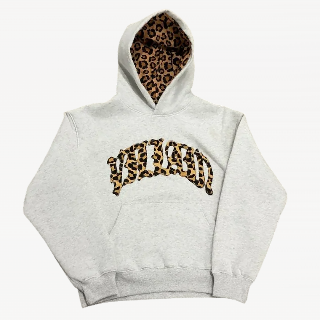 Leopard Patch Hoodie