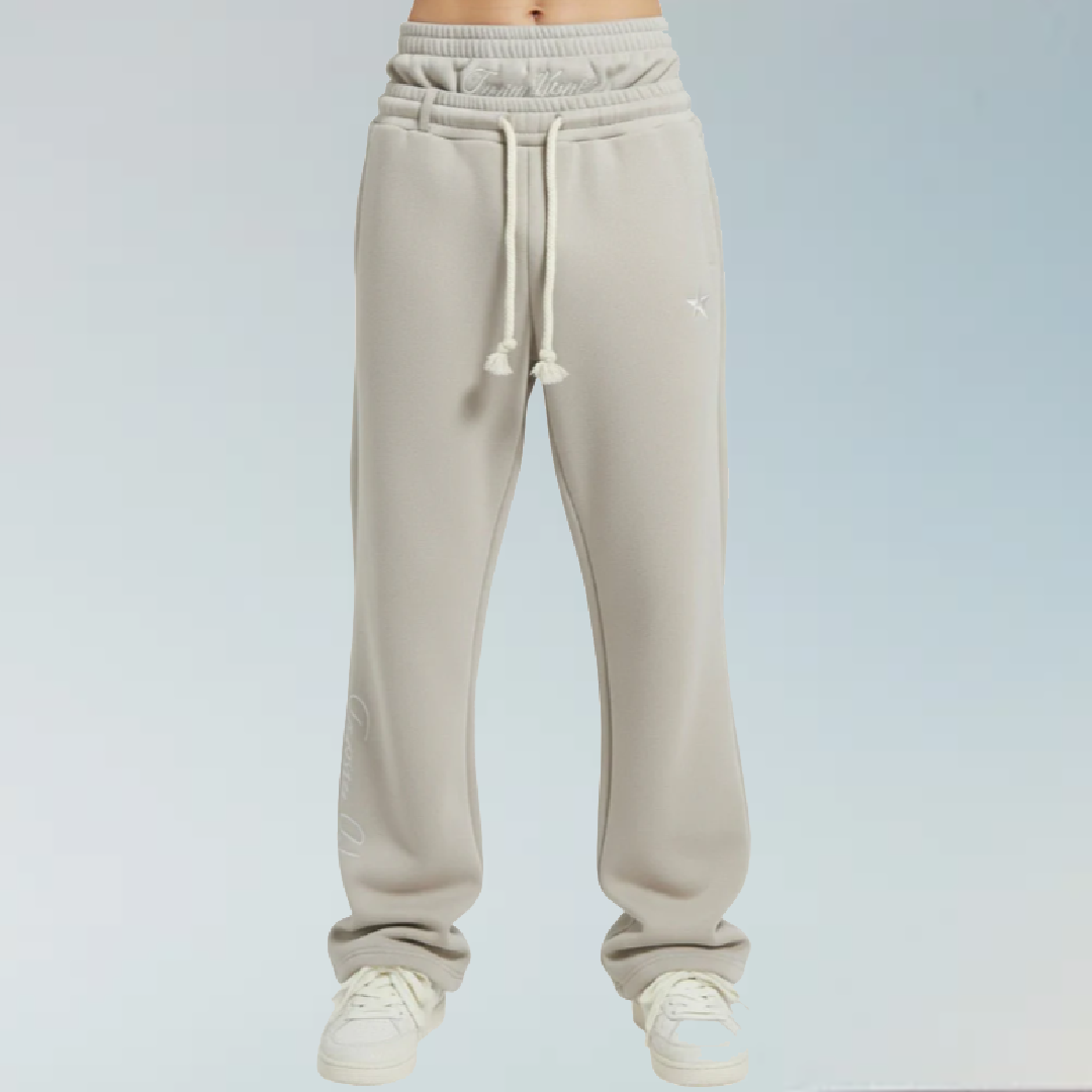 Double Waist Star Sweatpants