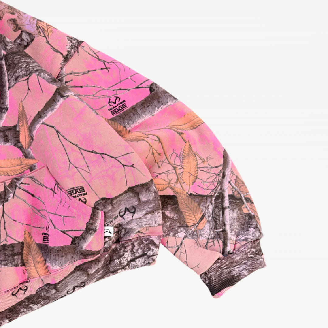Pink Camouflage Hoodie