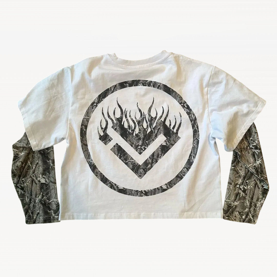 Camouflage Sleeved Tee