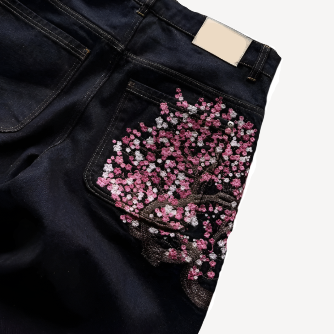Cherry Blossom Jeans