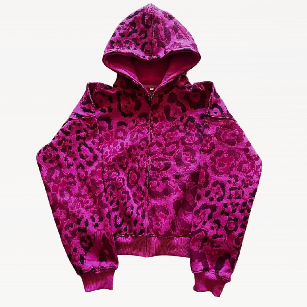 Wild Kisses Zip Up Hoodie