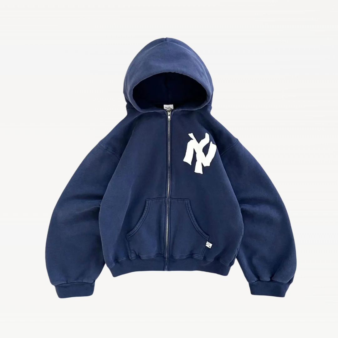 Streetwear Zip Up Hoodie