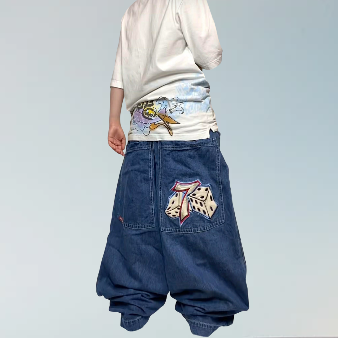 DORRES© 7 Dice Baggy Jeans