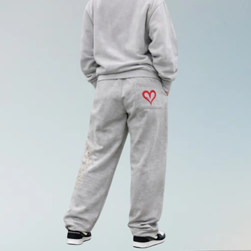 Poker Double Waist Sweatpants