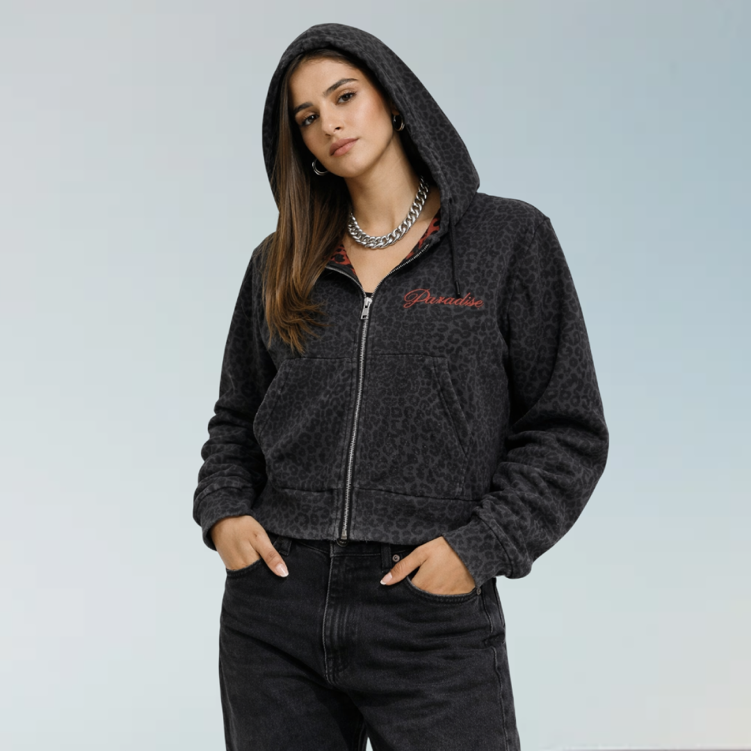 Kisses Zip Up Hoodie