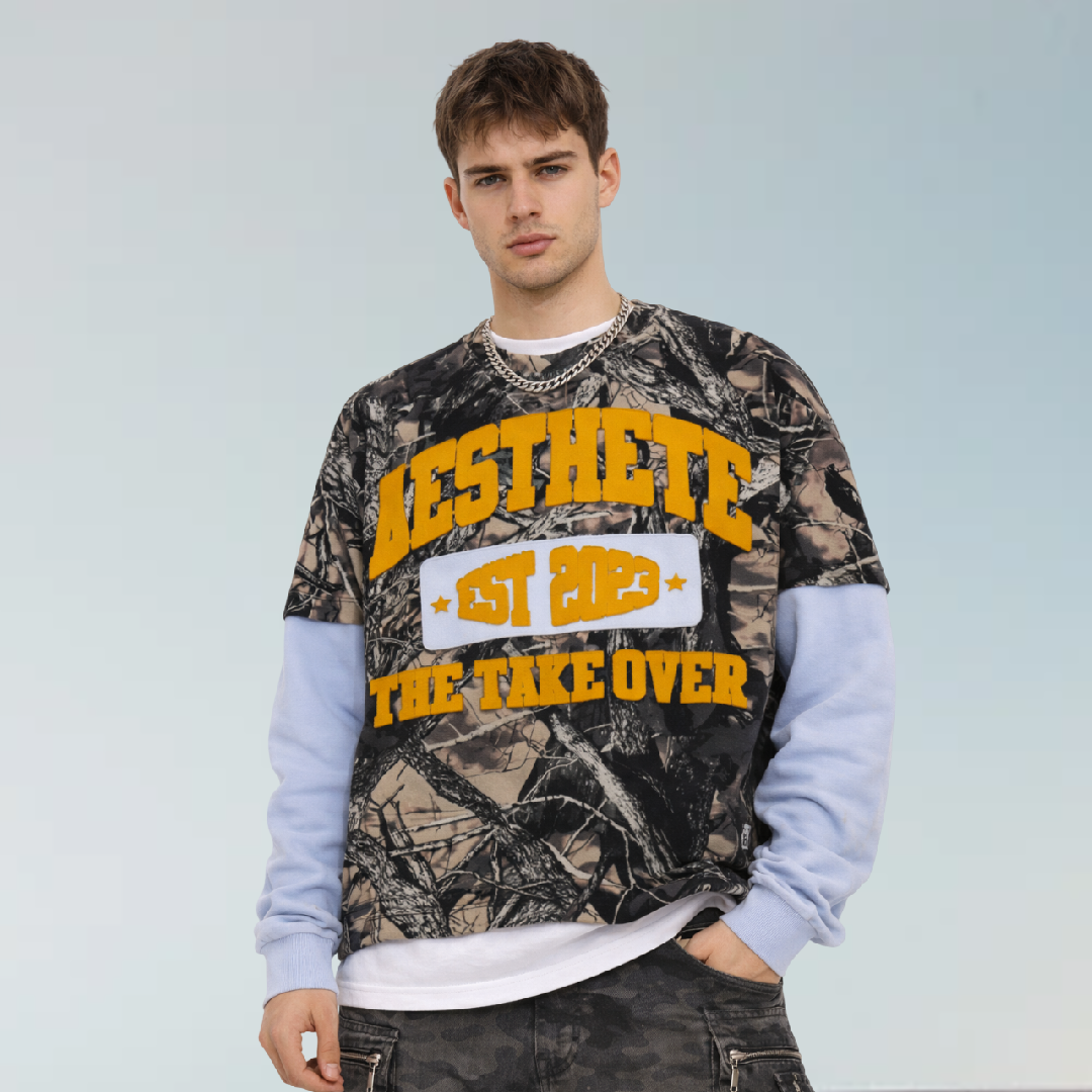 Camouflage Sleeved Tee